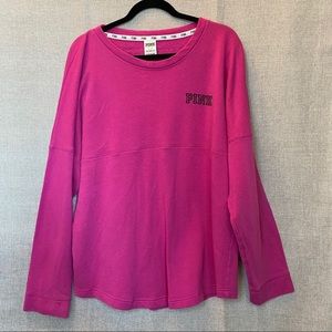 🖤3 for $20🖤 PINK Hot Pink Crew Neck Sweatshirt